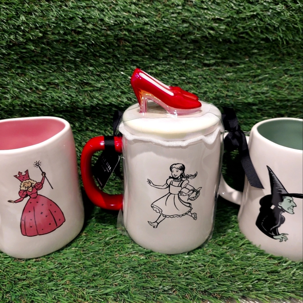 Rae Dunn "Wizard of Oz" Mug Set